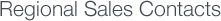 Regional Sales Contacts